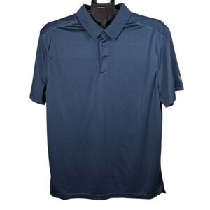 Spyder Mens Dark Navy Blue Golf Polo Shirt XL XG TG Performance Dry Fit